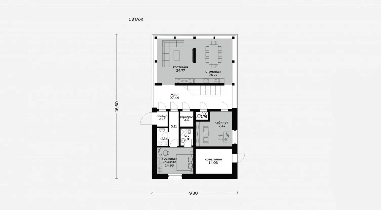 Планировка проекта дома №m-341 m-341_p (1).webp